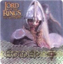2002 Artbox Lord of the Rings: The Two Towers Action Flipz #20 Éomér Front