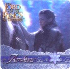 2002 Artbox Lord of the Rings: The Two Towers Action Flipz #24 Arwen Front
