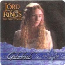2002 Artbox Lord of the Rings: The Two Towers Action Flipz #26 Galadriel Front