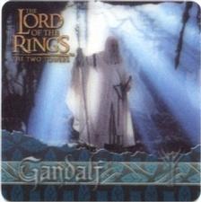 2002 Artbox Lord of the Rings: The Two Towers Action Flipz #31 Gandalf Front