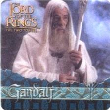 2002 Artbox Lord of the Rings: The Two Towers Action Flipz #32 Gandalf Front
