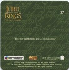 2002 Artbox Lord of the Rings: The Two Towers Action Flipz #37 