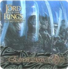 2002 Artbox Lord of the Rings: The Two Towers Action Flipz #59 Elven Army Front