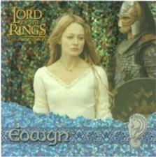 2002 Artbox Lord of the Rings: The Two Towers Action Flipz - Ultra-rare Stickers #UR3 Éowyn Front