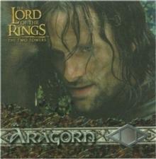 2002 Artbox Lord of the Rings: The Two Towers Action Flipz - Ultra-rare Stickers #UR4 Aragorn Front