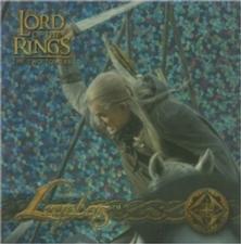 2002 Artbox Lord of the Rings: The Two Towers Action Flipz - Rare Stickers #R3 Legolas Front