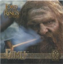 2002 Artbox Lord of the Rings: The Two Towers Action Flipz - Bonus Stickers #01 Gimli Front