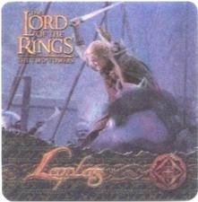 2002 Artbox Lord of the Rings: The Two Towers Action Flipz - Rare Action Flipz #R2 Legolas Front