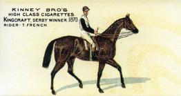 1996 Card Promotions 1889 Kinney Famous English Running Horses (reprint) #6 Kingcraft Front