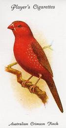 1989 Imperial Tobacco Limited 1933 Player's Aviary and Cage Birds (reprint) #37 Australian Crimson Finch Front