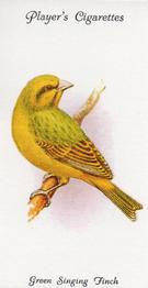 1989 Imperial Tobacco Limited 1933 Player's Aviary and Cage Birds (reprint) #45 Green Singing Finch Front