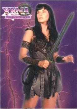 1998 Topps Xena: Warrior Princess - Chromium #C1 Xena Front