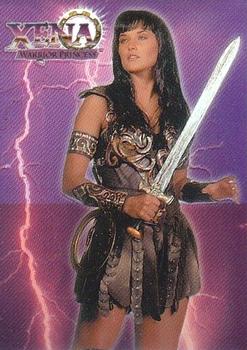 1998 Topps Xena: Warrior Princess - Refractor Chromium #C1 Xena Front