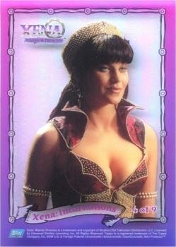 1999 Topps Xena Warrior Princess Series 3 - Incarnations #4 Xena Front