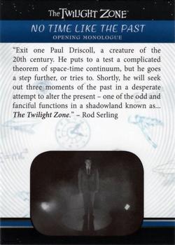 2019 Rittenhouse The Twilight Zone Rod Serling Edition #112 No Time Like The Past Front