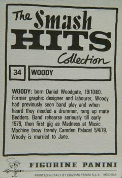1984 Panini Smash Hits #34 Woody Back