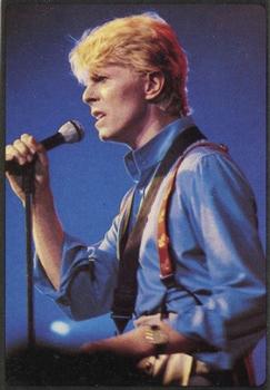 1984 Panini Smash Hits #41 David Bowie Front