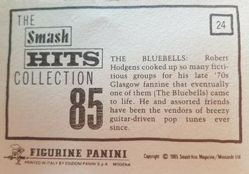1985 Panini Smash Hits #24 The Bluebells Back