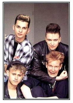 1985 Panini Smash Hits #77 Depeche Mode Front