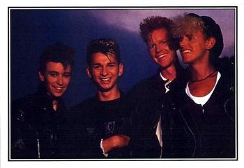 1985 Panini Smash Hits #78 Depeche Mode Front