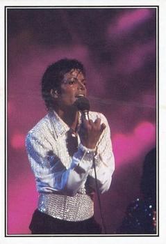 1985 Panini Smash Hits #124 Michael Jackson Front