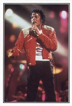 1985 Panini Smash Hits #125 Michael Jackson Front