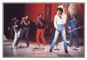 1985 Panini Smash Hits #126 The Jacksons Front