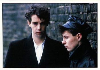 1986 Panini Smash Hits Stickers #25 Pet Shop Boys Front