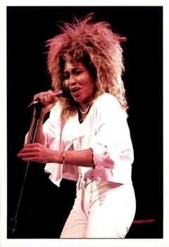 1986 Panini Smash Hits Stickers #35 Tina Turner Front