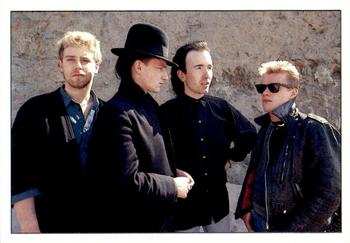 1986 Panini Smash Hits Stickers #64 U2 Front