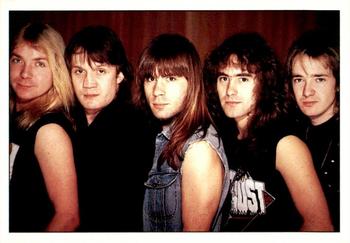 1986 Panini Smash Hits Stickers #151 Iron Maiden Front