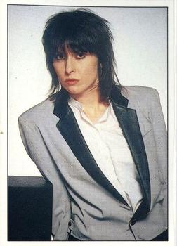 1986 Panini Smash Hits Stickers #159 Chrissie Hynde Front