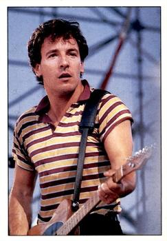 1986 Panini Smash Hits Stickers #162 Bruce Springsteen Front