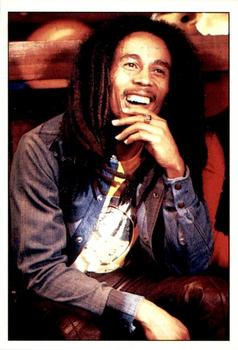 1986 Panini Smash Hits Stickers #168 Bob Marley Front
