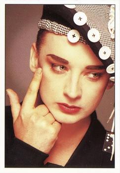 1988 Panini Smash Hits Stickers #28 Boy George Front