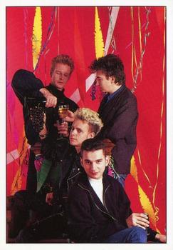 1988 Panini Smash Hits Stickers #49 Depeche Mode Front