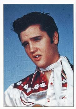 1988 Panini Smash Hits Stickers #125 Elvis Presley Front