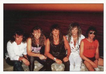 1988 Panini Smash Hits Stickers #186 Bon Jovi Front