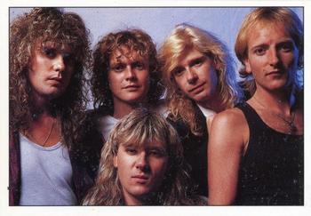 1988 Panini Smash Hits Stickers #188 Def Leppard Front