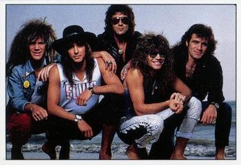 1989 Panini Smash Hits Sticker Collection #11 Bon Jovi Front