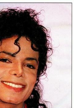 1989 Panini Smash Hits Sticker Collection #54 Michael Jackson (puzzle 2) Front