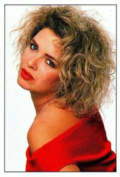 1989 Panini Smash Hits Sticker Collection #115 Kim Wilde Front