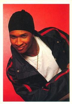 1999 Panini Smash Hits Stickers #138 Usher Front