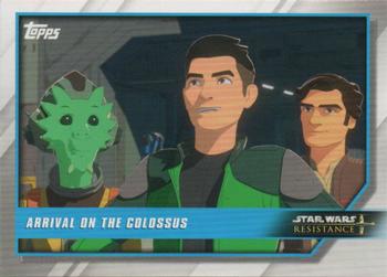2019 Topps Star Wars: Resistance #9 Arrival on the Colossus Front