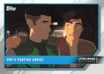 2019 Topps Star Wars: Resistance #14 Poe's Parting Advice Front