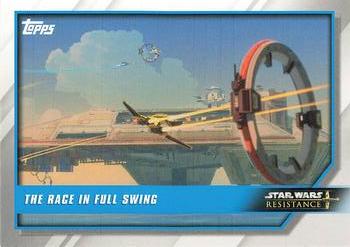 2019 Topps Star Wars: Resistance #16 The Race in full Swing Front