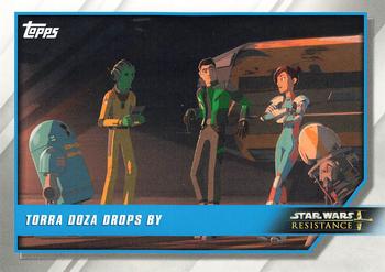 2019 Topps Star Wars: Resistance #22 Torra Doza Drops By Front