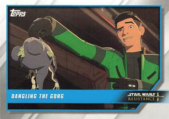 2019 Topps Star Wars: Resistance #26 Dangling the Gorg Front