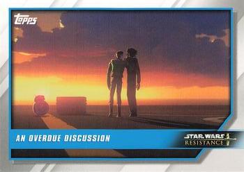 2019 Topps Star Wars: Resistance #31 An Overdue Discussion Front