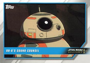 2019 Topps Star Wars: Resistance #32 BB-8's Sound Counsel Front